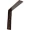 Ekena Millwork Hamilton Steel Bracket, Antiqued Copper 2"W x 10"D x 10"H BKTM02X10X10HAACO - alternate 1